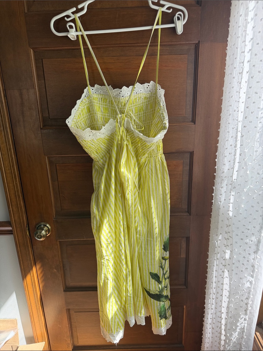 Anthropologie LyreBird Smocked Printed Midi Dress 🌼 - Picture 7 of 7